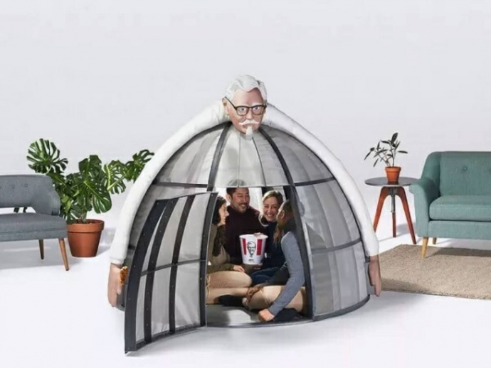 肯德基老爷爷帐篷