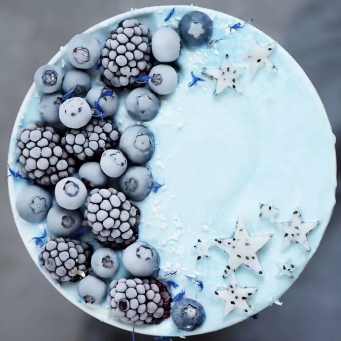 某网红Samira Kazan的“彩虹食品”，味道和营养不说，样子还不错