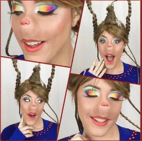 除了吓人更可以动人，不就膝盖吗？给你就是了！