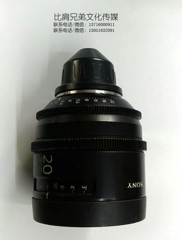 比肩兄弟低价出售SONY PK6 定焦电影镜头一套