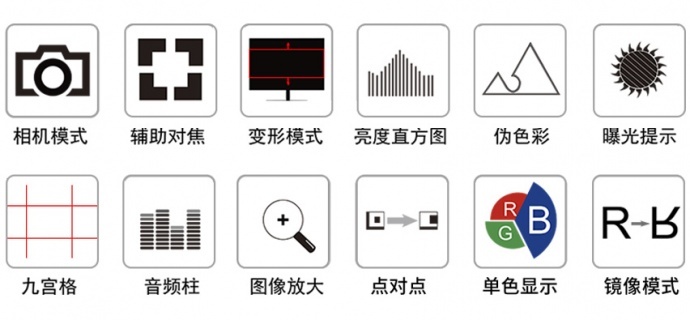 用画质触动你—富威德7寸铝壳4K监视器T7