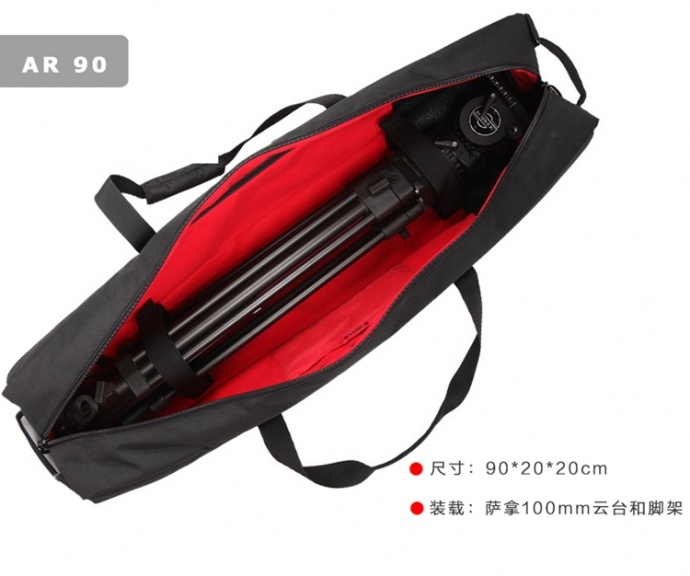 一款设计特别人性化的脚架包