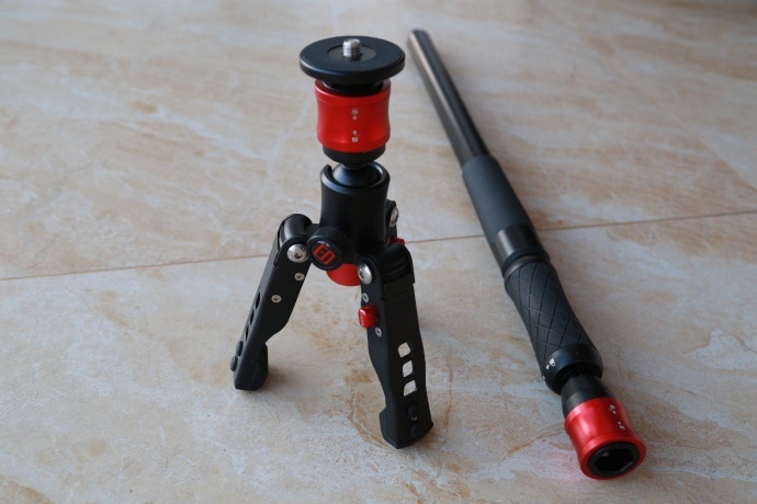 印迹眼镜蛇二代A150S独脚架,科莫多K5云台,试用心得