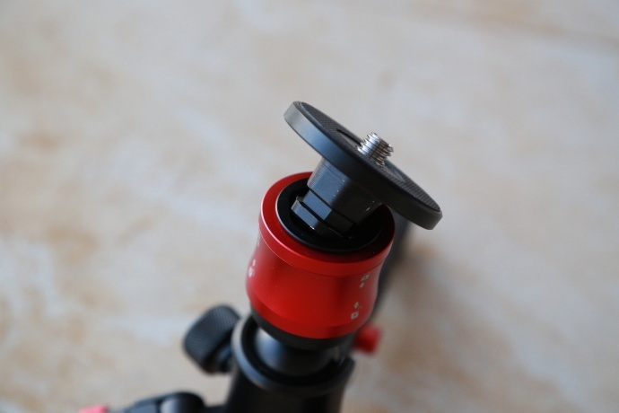 印迹眼镜蛇二代A150S独脚架,科莫多K5云台,试用心得