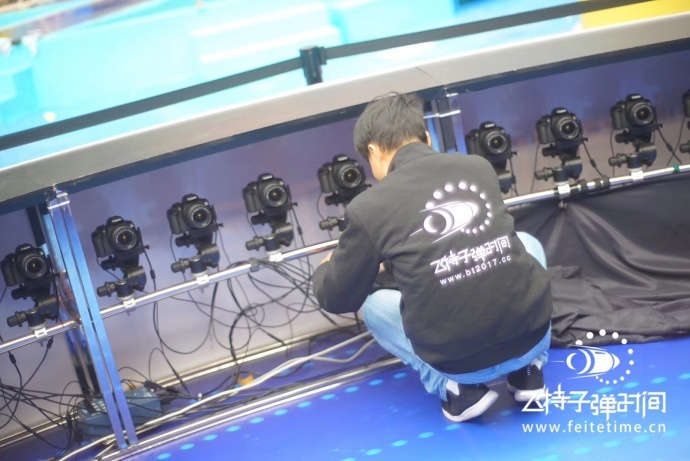 飞特子弹时间活动偶遇田亮