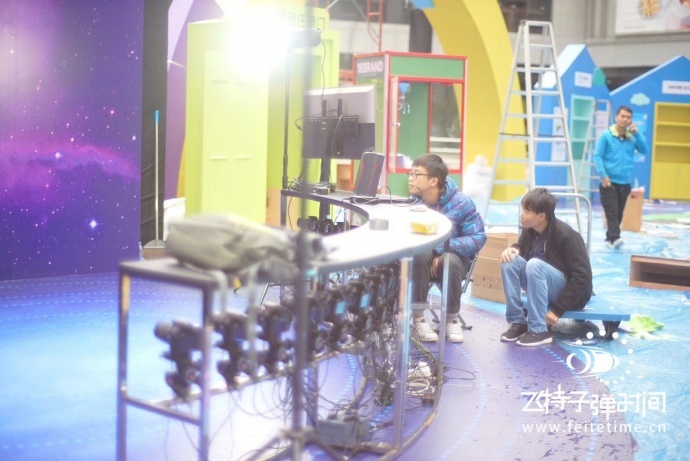 飞特子弹时间活动偶遇田亮