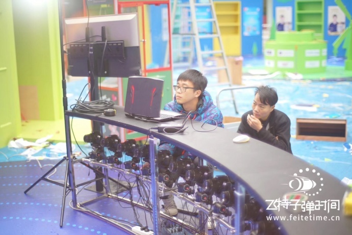 飞特子弹时间活动偶遇田亮