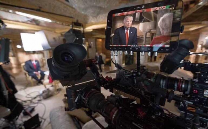 圈内新鲜事：Chris Albert在为《60分钟》栏目采访总统时，使用了Sony F55摄影机