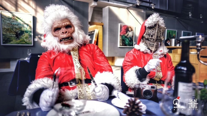 感谢地球人给我们一个如此美妙的圣诞节