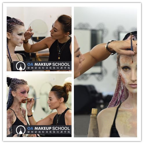 神奇特效化妆术，丧尸创作全过程，好莱坞大神