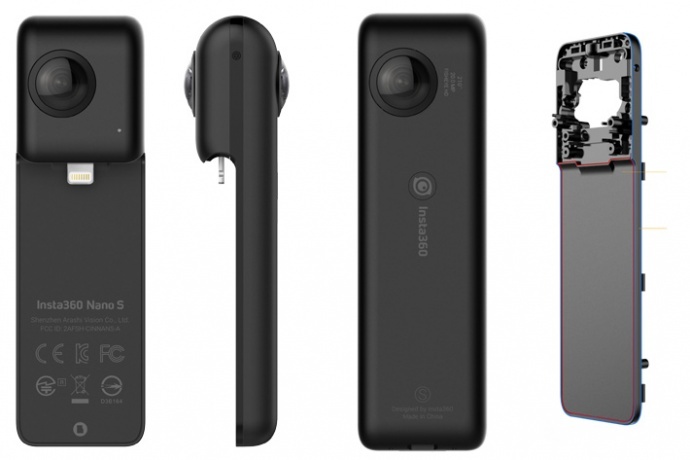 Insta360发布 Nano S，让iPhone秒变可视频通话的全景相机