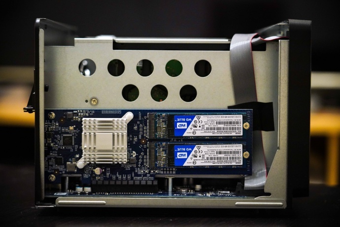 装载在DS1517+的状态 装载在DS1517+的状态