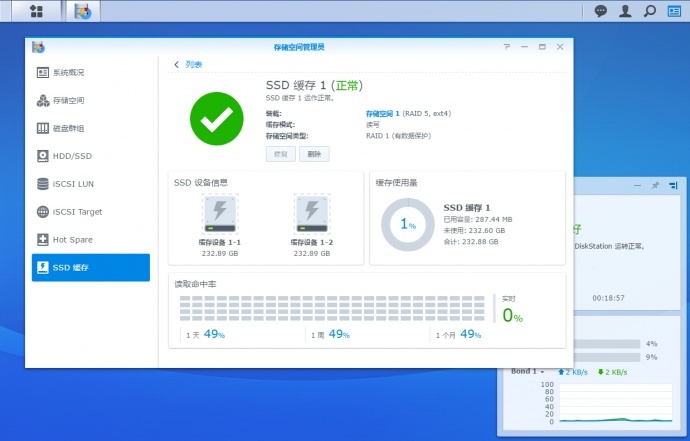 SSD缓存热备信息管理 SSD缓存热备信息管理