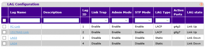 10)最后再打开交换机设置好DS1517+到交换机的聚链路设置 10)最后再打开交换机设置好DS1517+到交换机的聚链路设置