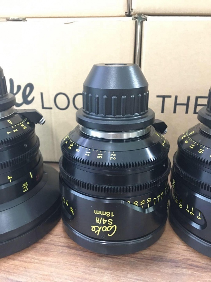 Cooke S4i　18 25 35 50 85 另加 12定焦　需要的老师电话联系我18518717197