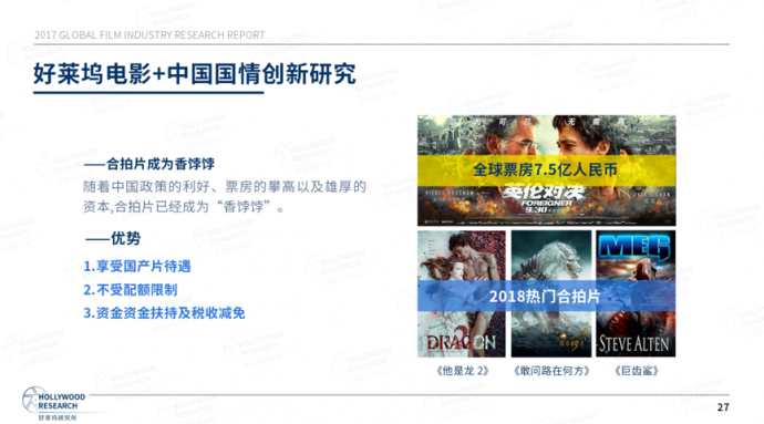 好莱坞研究所：《2017全球电影产业研究报告》