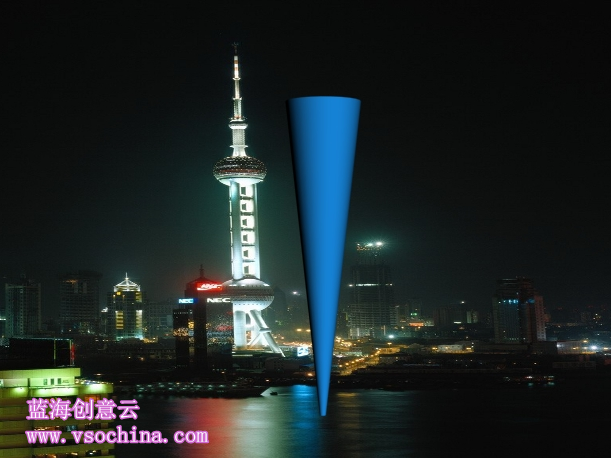 蓝海创意云分享渲染3dMax的光柱效果