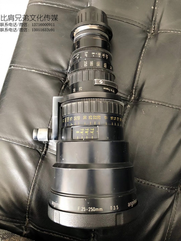 出法国安琴变焦电影镜头Angenieux HR 25-250mm T3.5