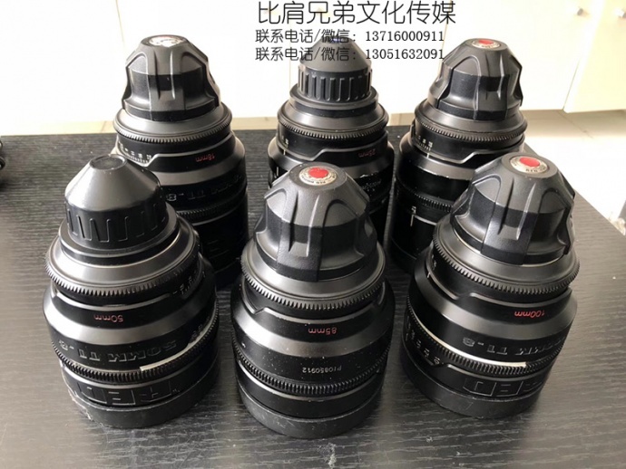 出​RED原厂电影定焦镜头组