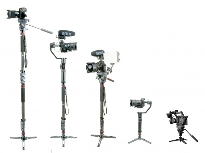 资讯 | 烈龙发布全新独脚架 快拆结构模块化！