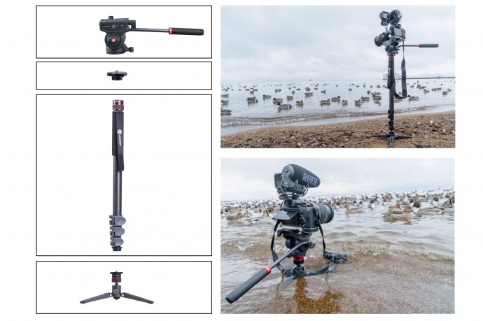 资讯 | 烈龙发布全新独脚架 快拆结构模块化！