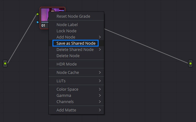 DaVinci Resolve 15 新功能之Shared nodes（共享节点）