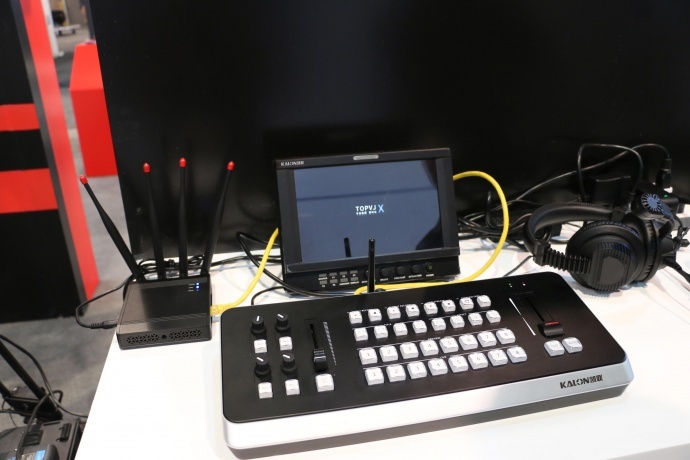 西安凯联在美国NABSHOW面向全球正式发布TOPVJ X新媒体一体机