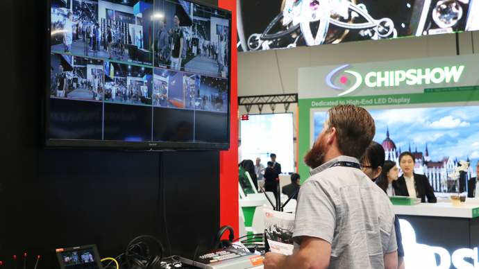 西安凯联在美国NABSHOW面向全球正式发布TOPVJ X新媒体一体机