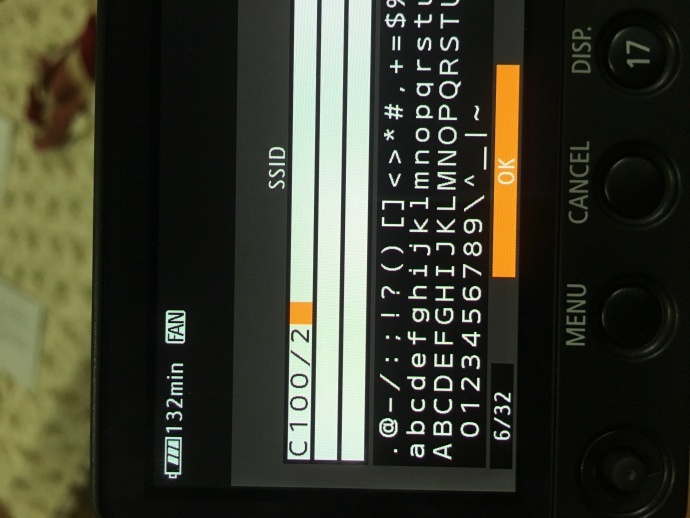 佳能C100MARK自带WIFI功能，网络设置远程控制摄像机