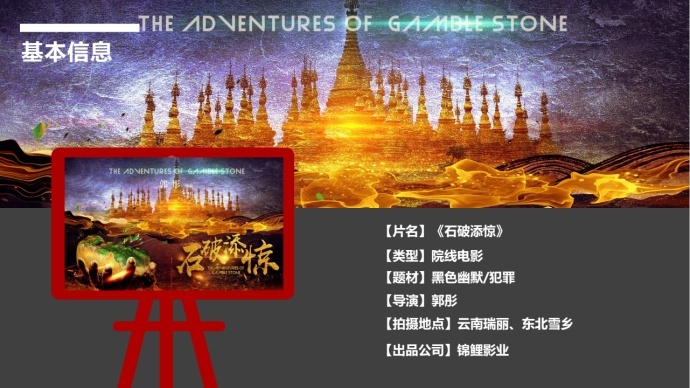 世纪嘉画影视p2c平台：黑色幽默系列院线电影《石破添惊》爆笑