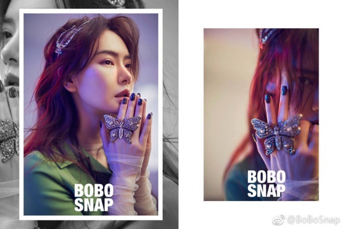 BOBOSNAP × 戚薇 时尚大片