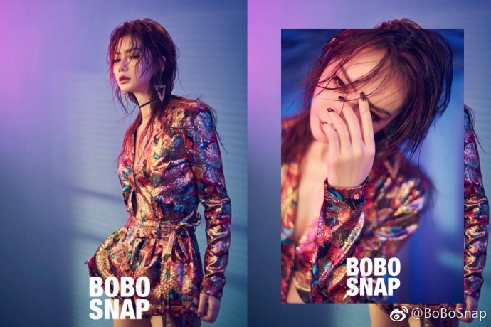 BOBOSNAP × 戚薇 时尚大片