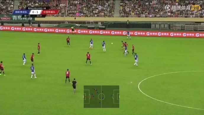 国内首次！ViTraq实时球员跟踪系统，完美亮相超级企鹅足球名人赛