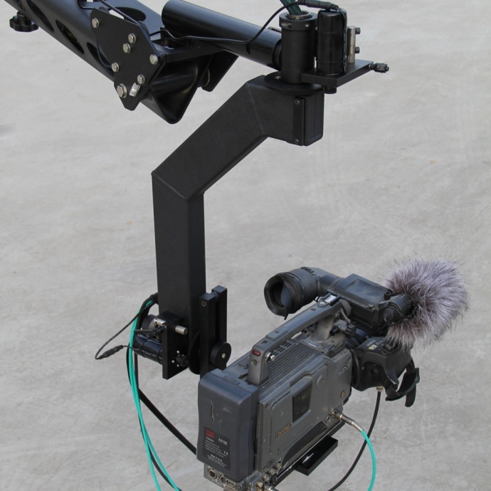 专业摄像摇臂占美品质三轴云台系统电控摇臂8米三角摇臂