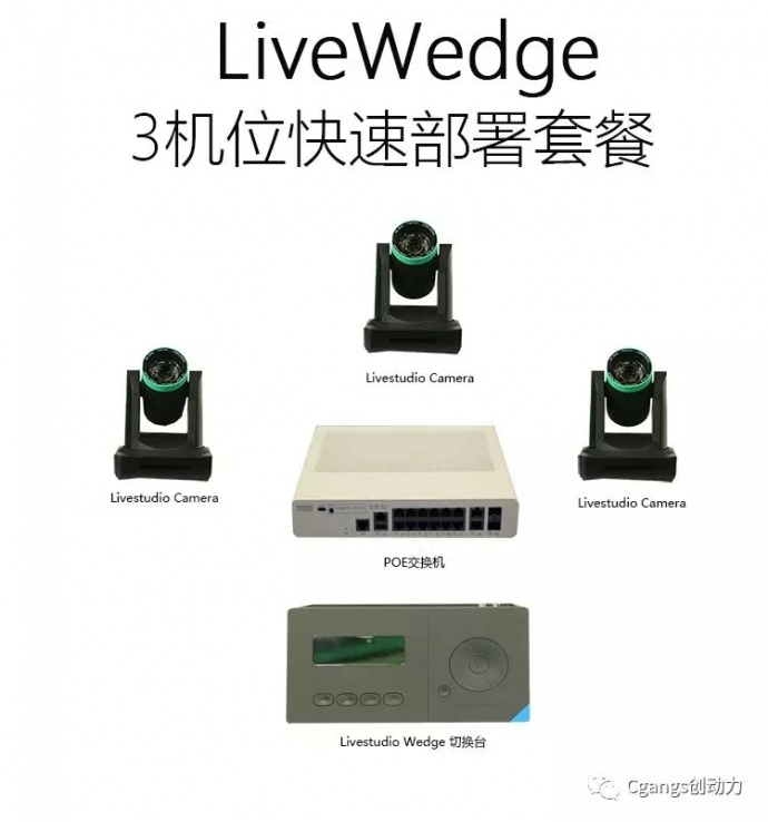 配套灯光方案 让LiveWedge直播更精彩(二)