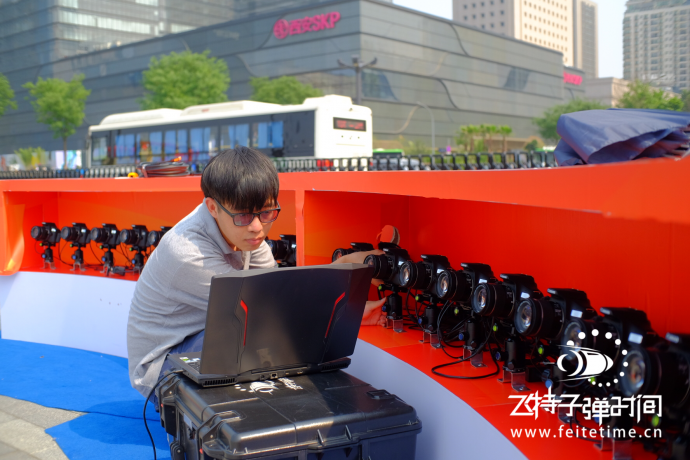 西安“大学之城”互动展#飞特子弹时间活动#