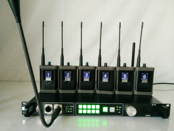 惟侒特 导播通话系统 无线导播通话 全双工内部导播通话系统 全双工无线导播通话系统 一拖四全双工无线对讲 一拖八导播通话 传输距离2000米 含TALLY 可4-6层楼