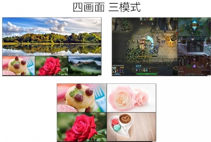 ​派尼珂NK-HD4009HDMIQ高清4K HDMI9画面分割器