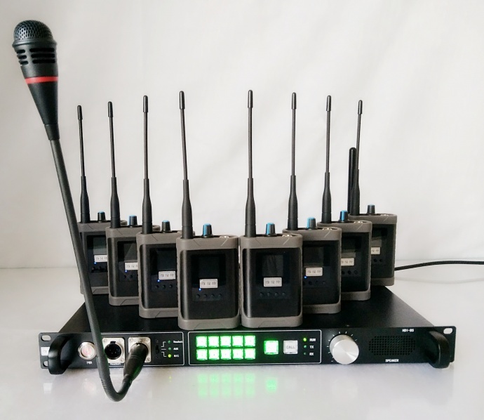 无线导播通话 导播通话系统 内部导播通话系统 无线导播通话系统 全双工无线内部导播通话系统 全双工无线对讲 惟侒特 含Tally 可穿墙4-5层楼