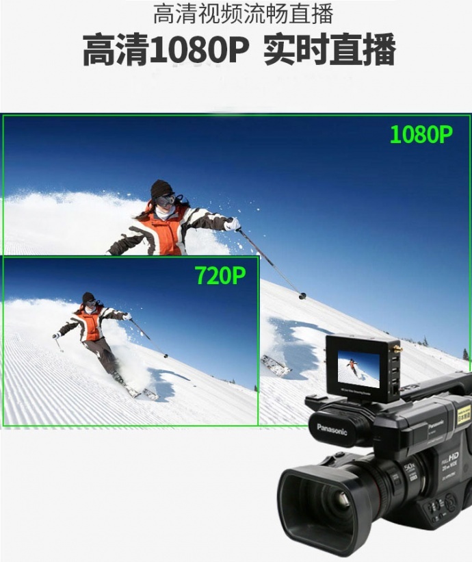 SDI+HDMI5网聚合户外商业演出直播机NK-HD80WLE-4G