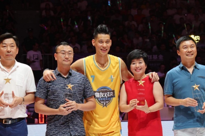 章光101助力林书豪明星赛，周杰伦萧敬腾等明星助阵