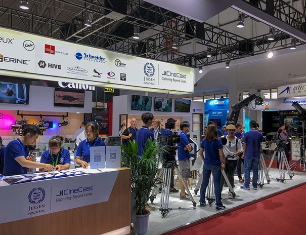 捷成影视于BIRTV　2018展示各种最新镜头和技术