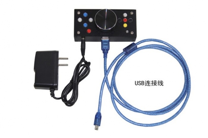 佳能5D25D3单反控制器USB跟焦控制器电子跟焦器追焦器