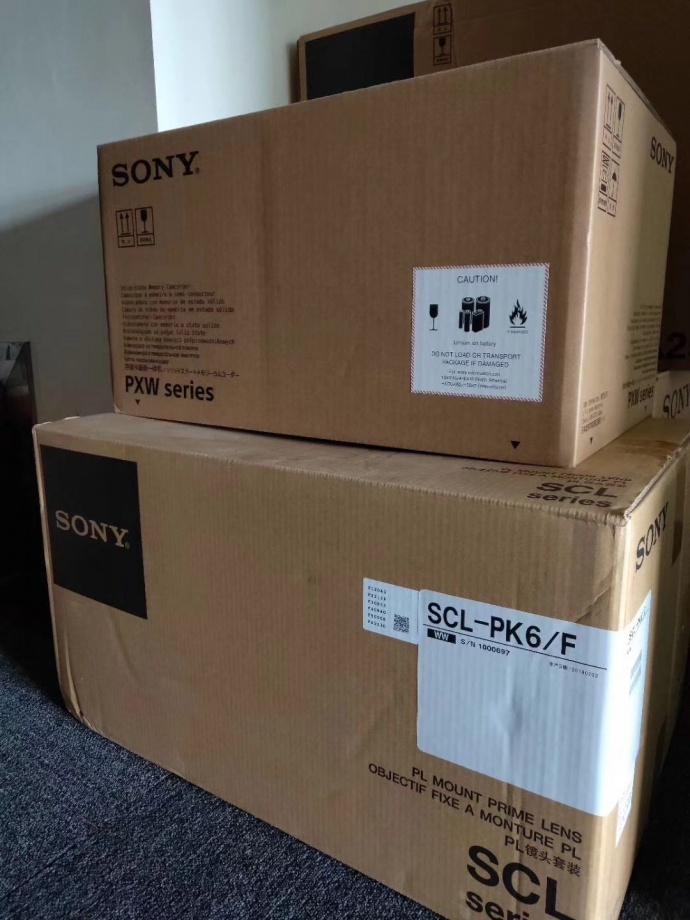 双节大促，截至月底：全新索尼PK6（20/25/35/50/85/135M T2.0）4K　PL口定焦电影头，只需52888，全国联保，买就送航空箱一个。