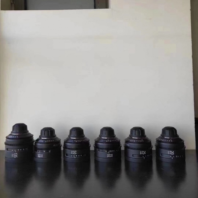 双节大促，截至月底：全新索尼PK6（20/25/35/50/85/135M T2.0）4K　PL口定焦电影头，只需52888，全国联保，买就送航空箱一个。