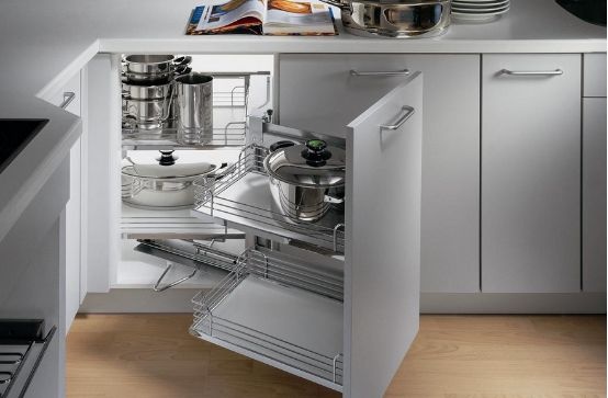 使用三维动画展示技术，多功能橱柜拉篮轻松安装！