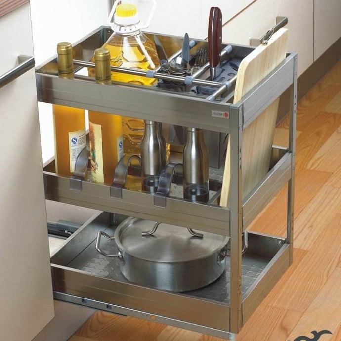 使用三维动画展示技术，多功能橱柜拉篮轻松安装！