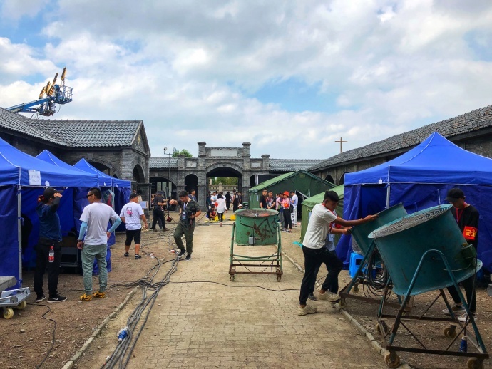 飞影航拍日志——电影《鹰猎长空》横店篇