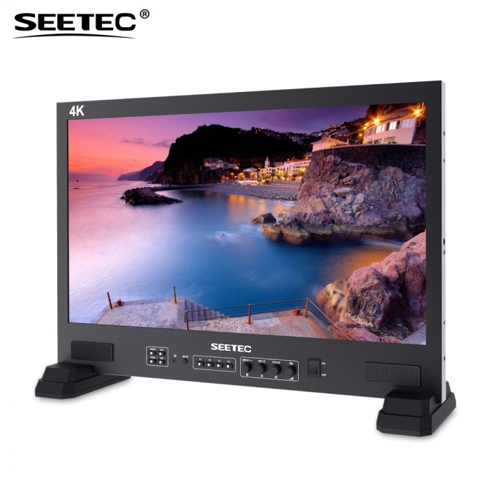 SEETEC 视瑞特FS215-S4K 专业广播级演播室21.5寸监视器　3G-SDI 4K HDMI专业调色监视器 UMD动态源名和Text-TALLY显示