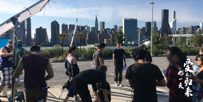 电影《爱在归来那一天》拍摄现场1